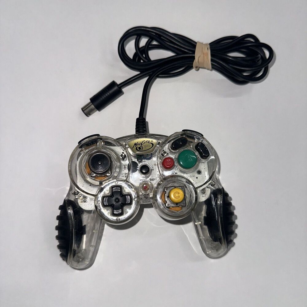 Mad Catz Nintendo Gamecube Controller - Wired - Translucent NGC
